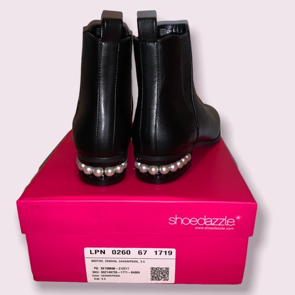 Zenovia pearl heeled boots - Picture 2 of 4